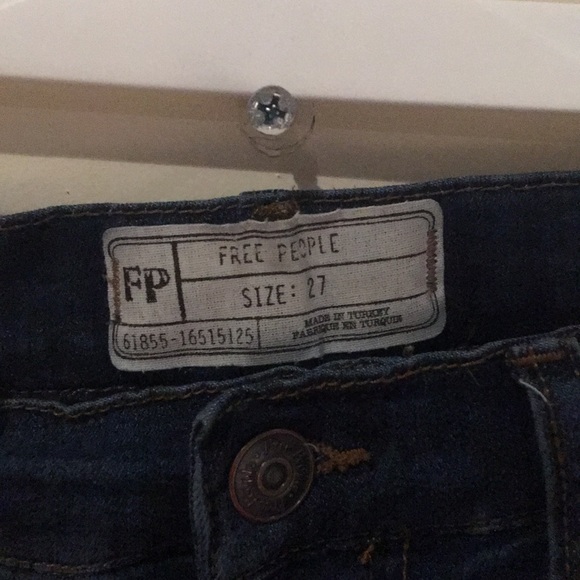 Free People High-Rise Busted Skinny Jeans - Picture 3 of 4